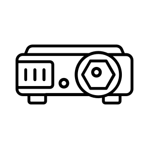 Projector, Presentation, Classroom, Digital, Learning icon
