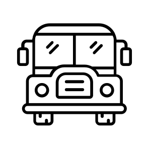 School, Bus, Travel, Transport, Vehicle icon