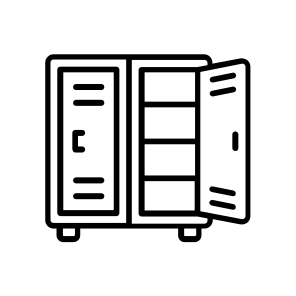 School, Locker, Student, Storage, Campus icon