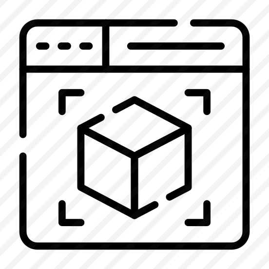 D, Modelling, Model, Cube, Rendering preview