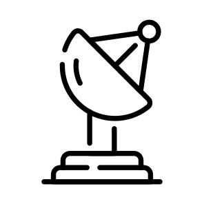 Dish, Satellite, Communication, Antenna, Technology icon
