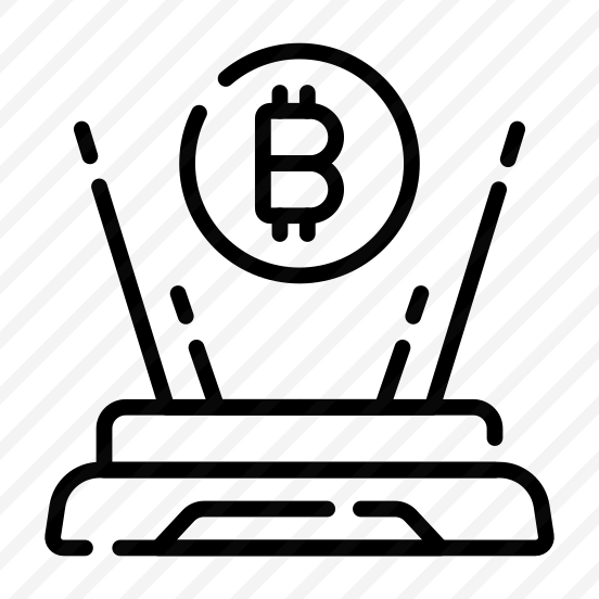 Hologram, Crypto, Cryptocurrency, Bitcoin, Money preview