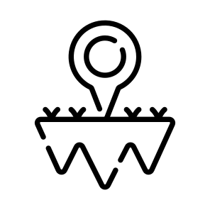 Land, Location, Navigation, Gps, Tracking icon