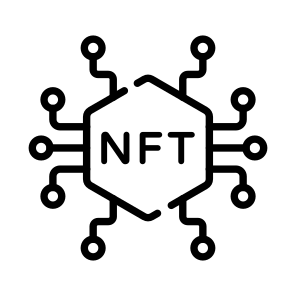 Nft, Token, Blockchain, Collectible, Asset icon