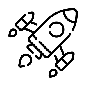 Rocket, Missile, Spacecraft, Spaceship, Aircraft icon