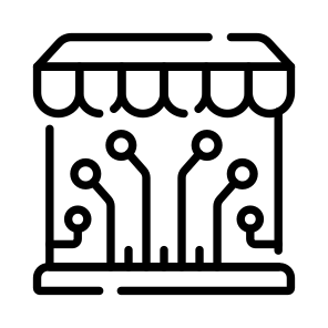 Shop, Store, Outlet, Marketplace, Retailing icon