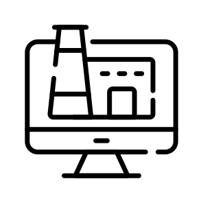 Business, Technology, Manufacturing, Production, Sector icon