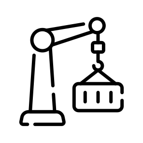 Crane, Lifting, Hoist, Hook, Structure icon