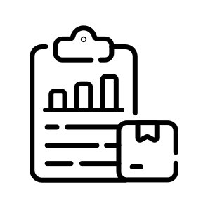 Evaluation, Report, Cargo, Logistics, Analysis icon