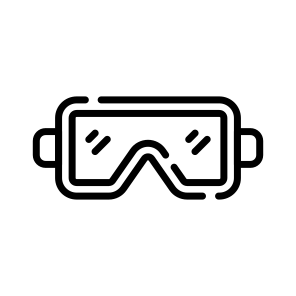 Goggles, Eyewear, Glasses, Eyeglasses, Protective icon