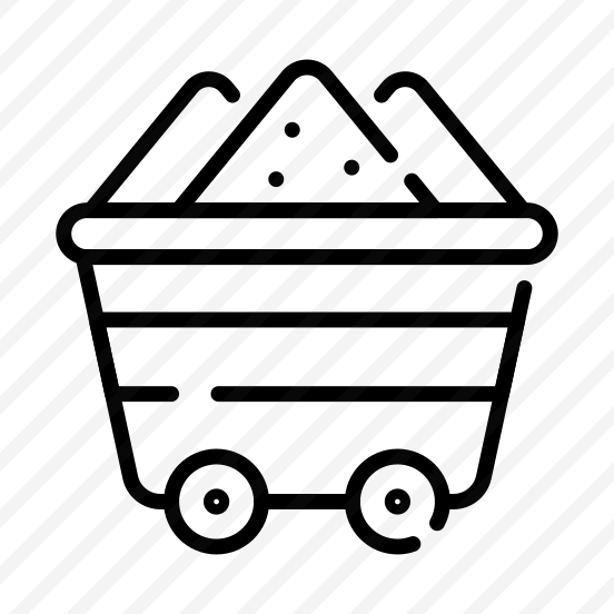 Mine Cart, Ore Cart, Mine Trolley, Mining Wagon, Mine Tram preview