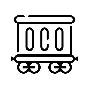 Mining, Coal, Material, Cart, Trolley icon