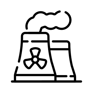 Nuclear, Plant, Power, Atomic, Reactor icon