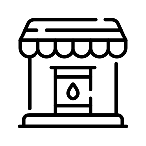 Oil, Store, Fuel, Depot, Petroleum icon