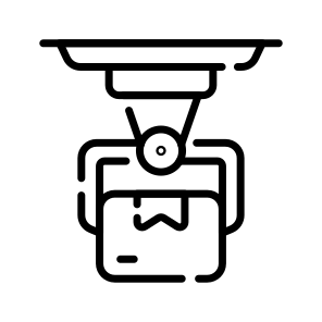Packaging, Logistics, Automation, Machinery, Robotic icon