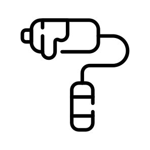 Paint, Roller, Tool, Brush, Applicator icon