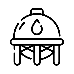 Plant, Distillation, Reservoir, Manufacturing, Refinery icon