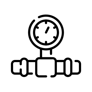 Pressure Meter, Pressure Gauge, Manometer, Barometer, Pressure Sensor, icon