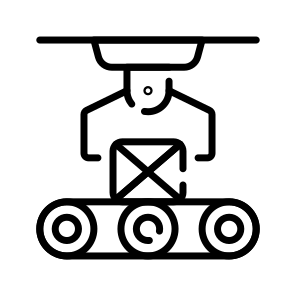Robot, Automation, Manufacturing, Automated, Machine icon