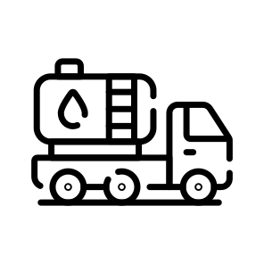 Tanker, Lorry, Vehicle, Transport, Shipping icon