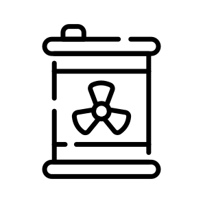 Toxic, Waste, Hazardous, Chemical, Contaminated icon