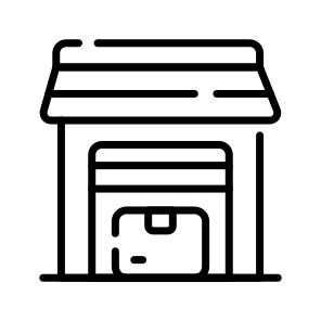 Warehouse, Storage, Facility, Distribution, Center icon