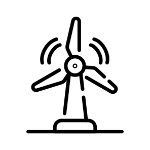 Windmill, Wind, Turbine, Generator, Rotor icon