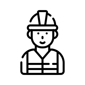 Worker, Labour, Operator, Technician, Person icon