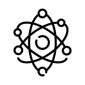 Atom, Particle, Diagram, Structure, Bonding icon