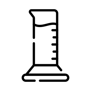 Cylinder, Beaker, Testing, Tube, Experiment icon