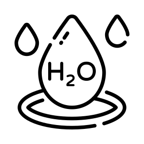 Formula, Ho, Drops, Droplets, Water icon