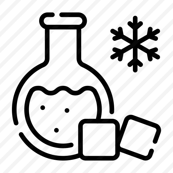 Nitrogen, Flask, Liquid, Frozen, Cubes preview