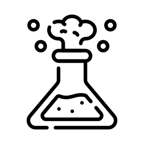 Reaction, Beaker, Glasswear, Blast, Explosion icon