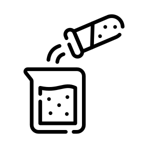 Reaction, Experiment, Practical, Beaker, Tube icon