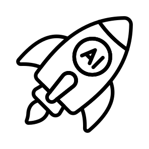 Ai, Artificial, Intelligence, Missile, Rocket icon