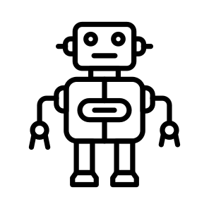 Ai, Robot, Artificial, Intelligence, Bionic icon