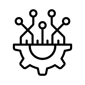 Automation, Artificial, Intelligence, Machine, Learning icon