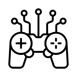Gamepad, Gaming, Console, Controller, Artificial icon