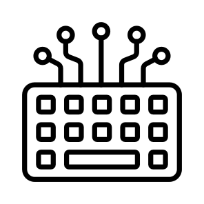 Keyboard, Ai, Artificial Intelligence, Input, Device icon