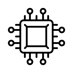 Microprocessor, Processor, Ai, Artificial, Intelligence,,  icon