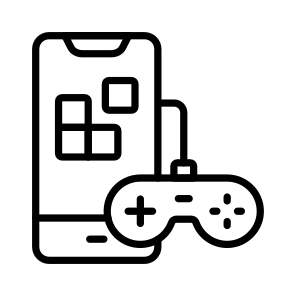 Mobile, Gaming, Development, Gaming, Joystick icon