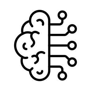 Neural, Network, Artificial, Intelligence, Ai icon