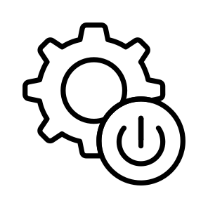 Power, Setting, Control, Switch, Off icon