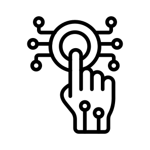 Robotic, Hand, Artificial, Intelligence, Interaction icon
