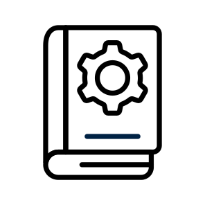 Setting, Manual, Book, Knowledge, Information icon