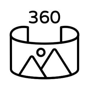 Virtual, Reality, , Degree, Photo icon