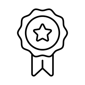 Badge, Award, Achievement, Success, Winner icon