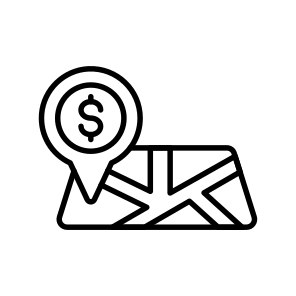 Business, Location, Investment, Marketing, Navigation icon