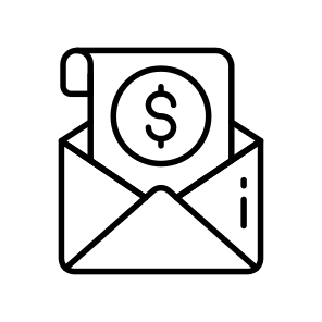 Financial, Mail, Email, Marketing, Campaign icon