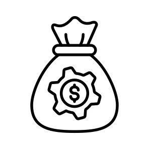 Financial, Management, Wealth, Funds, Profit icon